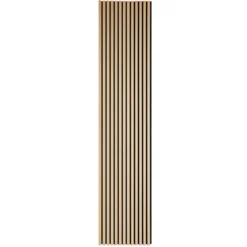 Akustikpanel i egetræsfiner 2400x520x18 mm