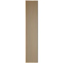 Akustikpanel i egetræsfiner 2600x520x18 mm