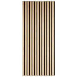 Akustikpanel i egetræsfiner 1200x520x18 mm