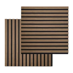 Akustikpanel i røget egetræsfiner 520x520x18 mm