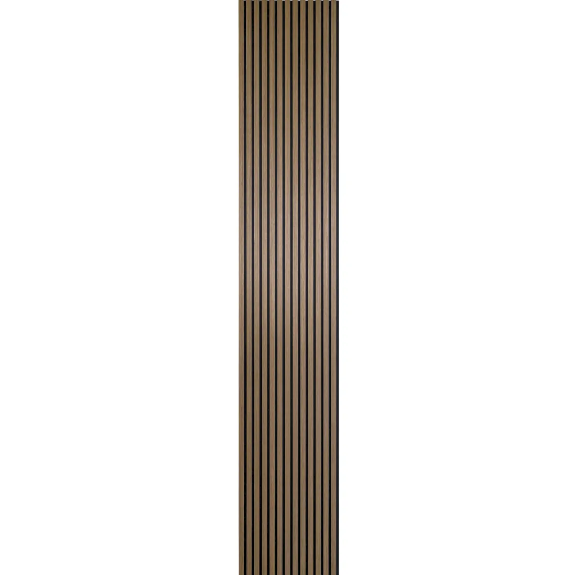 Akustikpanel i røget egetræsfiner 3000x520x18 mm