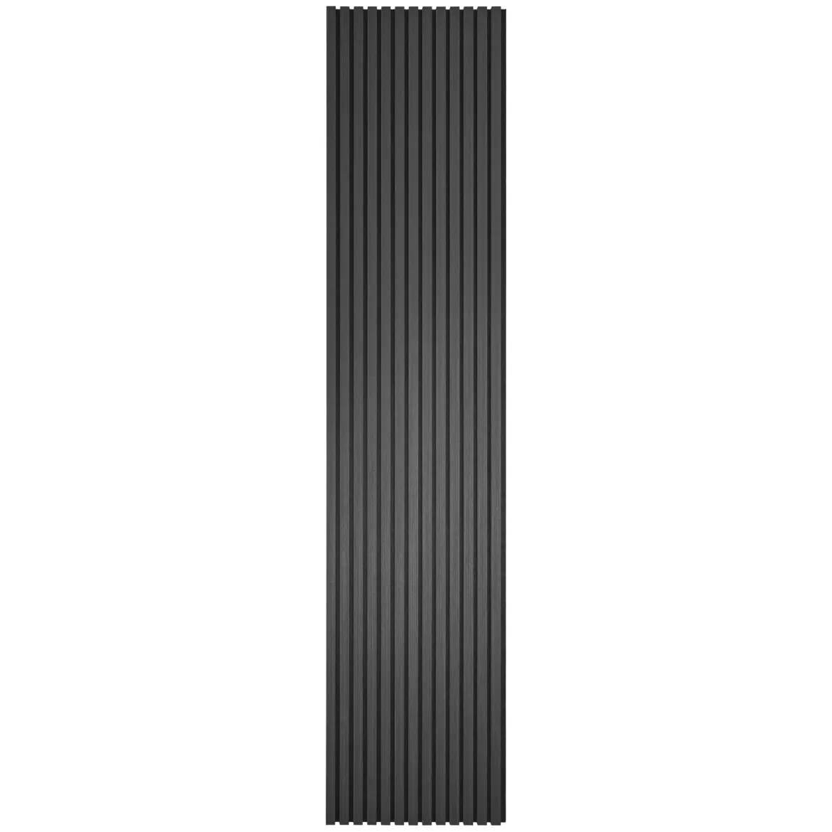 Akustikpanel i sort egetræsfiner 2400x520x18 mm