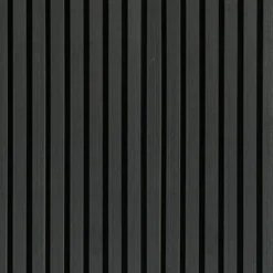 Akustikpanel i sort egetræsfiner 2600x520x18 mm