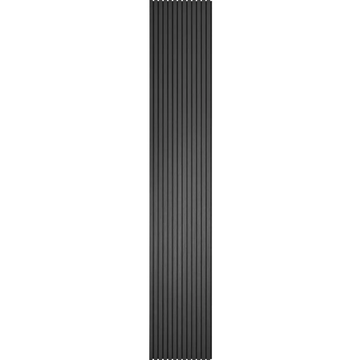 Akustikpanel i sort egetræsfiner 3000x520x18 mm
