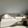 Arianna chaiselong sofa cream - Højrevendt
