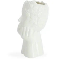 Asti keramik vase i hvid 19,8 cm