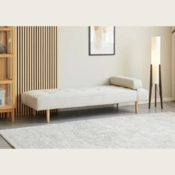 Audrey daybed beige H:56 x B:80 x L:200