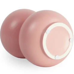 Becca bobleform keramik vase lyserød 21 cm