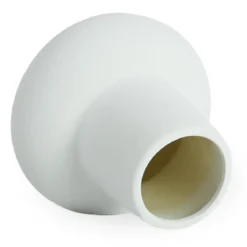 Birka keramik vase hvid 15 cm
