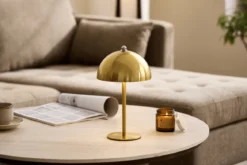 Bloom bordlampe Guld