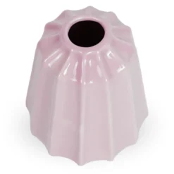 Caddi keramik vase lyserød 15 cm
