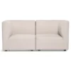 Emilia modulsofa i beige 2 moduler L: 158 X D: 79 X H: 72 cm