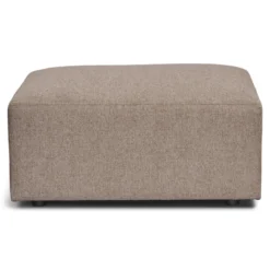 Emilia puf i sand L: 79 X D: 79 X H: 39 cm