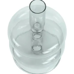 Fairy glas lysestage grå 15 cm