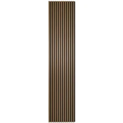 Fleksibel akustikpanel i røget egetræsfiner 2400x520x18 mm