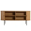 Florence jalousi skab med lameller i eg 160x45x75 cm