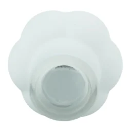Foxy glas vase hvid 21 cm