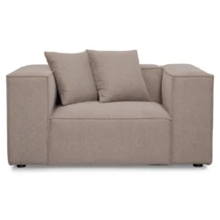 Hailey lænestol i sand L: 136 X D: 100 X H: 64 Cm
