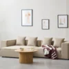 Hailey - Venstrevendt chaiselong modulsofa i sand med 3 moduler L: 415 X D: 148 X H: 65 cm