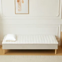 Henry hvid topmadras i PU-skum 90x200x4 cm