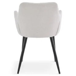 Isabella - spisebordsstol beige tekstil