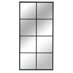Josie New yorker spejl sort 120x60 cm