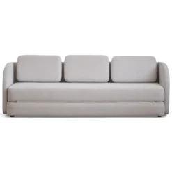 Katarina foldbar sovesofa beige L: 217 x D: 77/145 x H: 75 cm