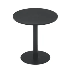 Lara sort rundt cafebord Ø70 cm