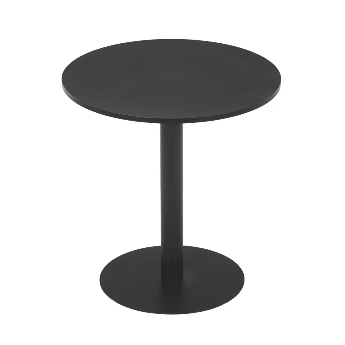 Lara sort rundt cafebord Ø70 cm