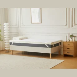 Leo hvid rullemadras 90x200 cm