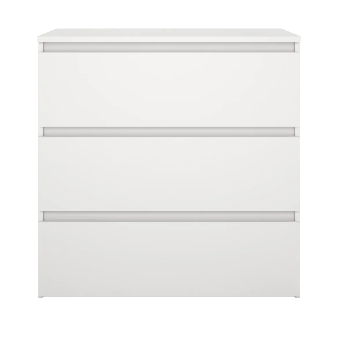 Maise kommode H:70 x B:70 x D:41 cm med 3 skuffer i hvid
