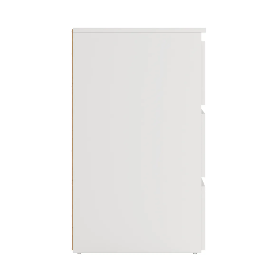 Maise kommode H:70 x B:70 x D:41 cm med 3 skuffer i hvid