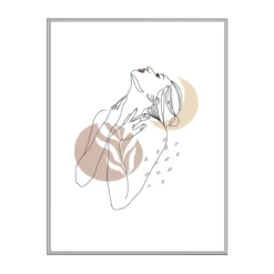 Malina billedramme PVC blank Stål 21x30 cm