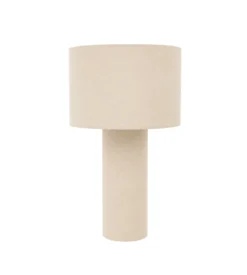 Mariah bordlampe med lampeskærm i linned 42 x 24 cm