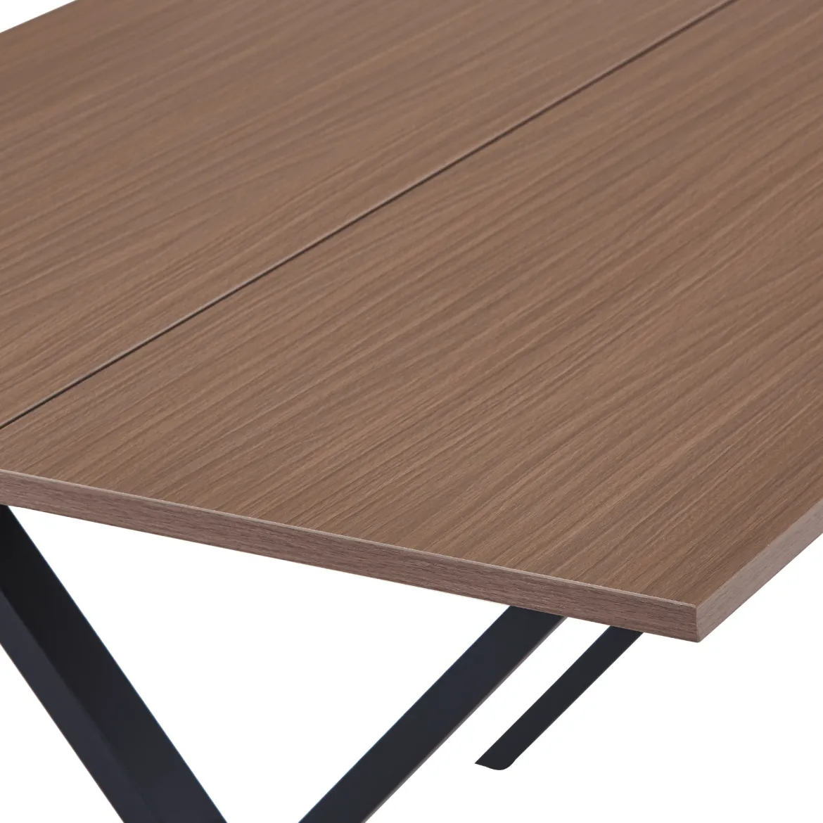 Marly Plankebord i røget egetræsfiner 150x80x75 cm