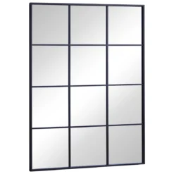 Melanie New yorker spejl sort 95x70 cm