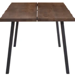 Molly plankebord - 300x95 cm - i smoked eg med A-ben - (Forberedt til tillægsplader)