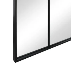 New Yorker spejl med sort ramme 180 x 80 cm