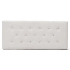 Nia sengegavl 140x63 cm i beige tekstil