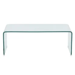 Nicole glas sofabord 95x45x35 cm