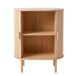 Penelope skab med jalousilåger i eg - 70x40x85 cm