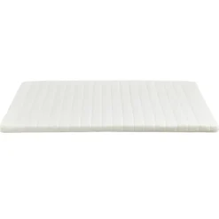 Premium Aksel hvid topmadras i memoryskum 90x200x7 cm