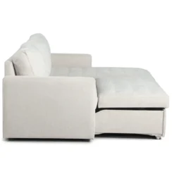 Sinus beige sovesofa med vendbar chaiselong og opbevaring