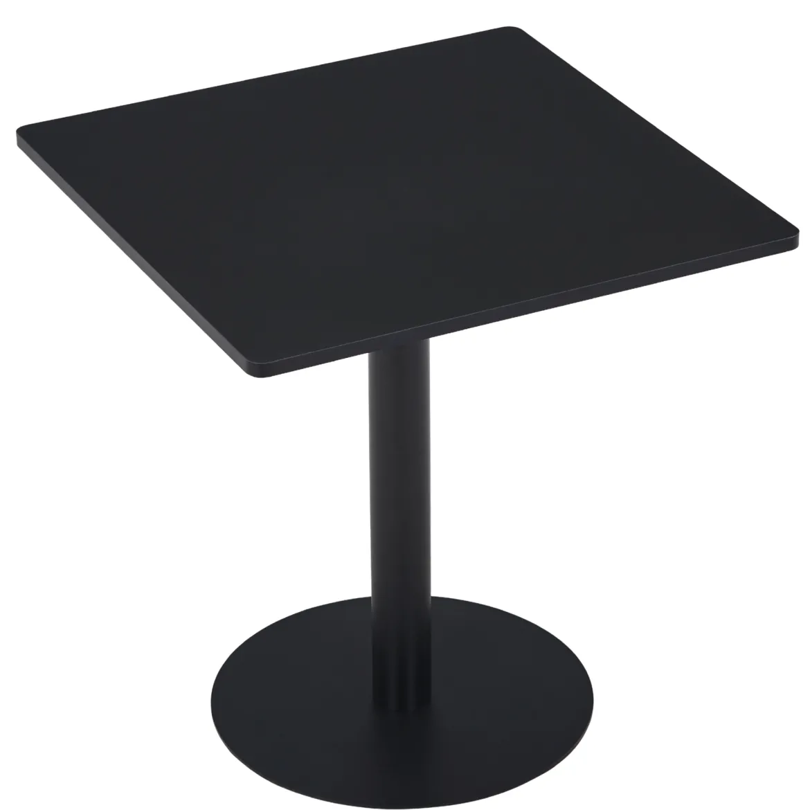 Stacey cafebord - 70 x 70 cm - Sort/Sort