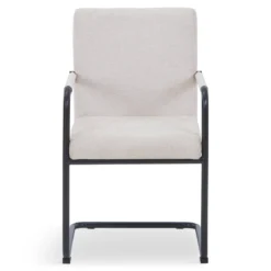 Tessa spisebordsstol i beige tekstil